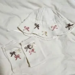 トッカバンビーニ　レッグウォーマー&帽子セット