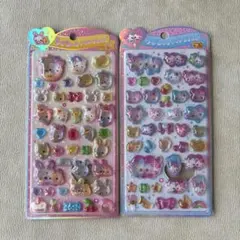 うるちゅるポップシール フワフワらびちゃん まじかるみゅーちゃん うるちゅる