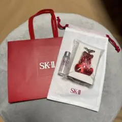 《SK-Ⅱ》25年ホリデーコフレ キーホルダー クレンジングサンプル ショッパーのサムネイル