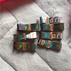 Hey!Say!JUMP smart 銀テープ オレンジ 青