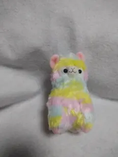 アルパカッソ　レインボーアルパカ　AIpacasso ぬいぐるみ　か513