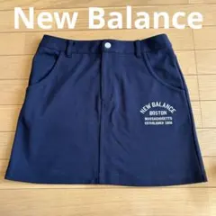 ★美品★ニューバランス　ゴルフウェア　スカート　無印　濃紺