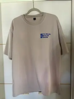 SHEIN メンズ Tシャツ ベージュ Lサイズ