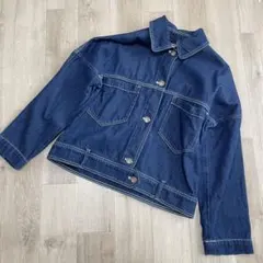 ✨美品✨ZARA ザラ　オーバーシルエット　デニムジャケット　Gジャン　綿100