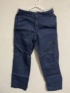 874ディッキーズ　ワークパンツ ネイビー