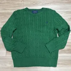 Polo Ralph Lauren コットンケーブルニット 150cm
