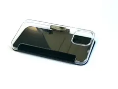 iPhone用クリアブラックバンパーフレーム (12 Pro Max )