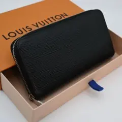 【美品】ルイヴィトン エピ ジッピーウォレット 長財布 ブラック シルバー金具