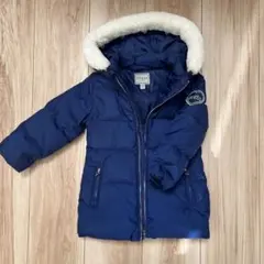 期間限定値下げ【美品】GUESS ネイビー ファー付きキッズアウター