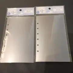 【クーリア】とうめい シール台紙 リフィル 透明 シールバインダー ボンドロ用