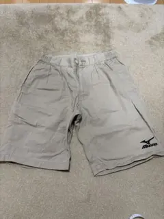 Mizuno ベージュ ハーフパンツ　M