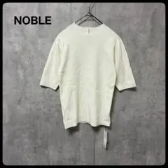 未使用　NOBLE ノーブル　トップス　半袖　バックボタン