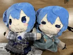 ホロライブ　パペットぬいぐるみ　星街すいせい　タグ付き