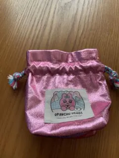おぱんちゅうさぎ　キラキラ　巾着