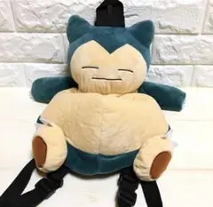 ポケモン／カビゴン／一緒におでかけ♪ぬいぐるみリュックサック