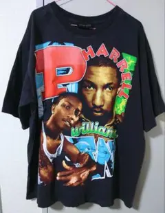 ファレル ウィリアムス　pharrell　Rap Tee　N.E.R.D.　XL
