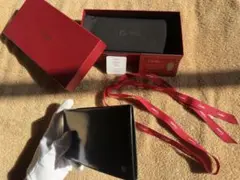 カルティエ(Cartier)金具付長財布　フルセット　極美品フランス製　ブラックのサムネイル
