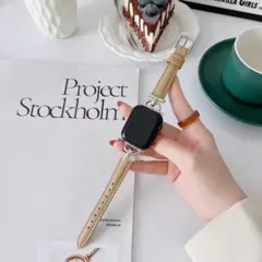 Apple Watch バンド ベージュ 38/40/41mm