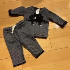 Carter's ベビー服 nb 恐竜デザイン ストライプ　セットアップ　新生児