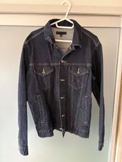 UNIQLO ダークブルー デニムジャケット Lサイズ
