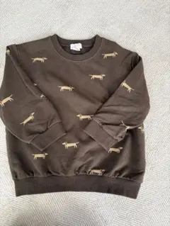 JAMIE KAY 犬プリント トレーナー 4Y