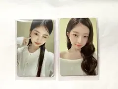 PEACH C PEACHC ピーチシー　IVE レイ トレカ　2枚セット