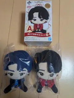 1番くじ　ミセス　A賞ぬいぐるみマスコット 2体セット