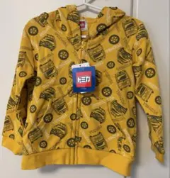 【新品未使用】トミカ イエロージップアップパーカー