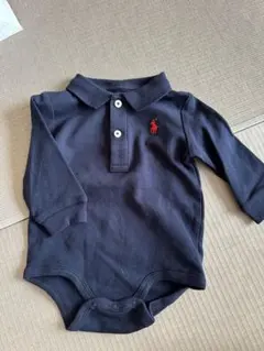 極美品Ralph Lauren ネイビー ポロロンパース70サイズ