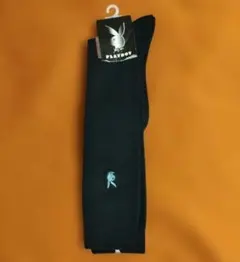 PLAYBOY ブラックソックス ロゴ刺繍のサムネイル