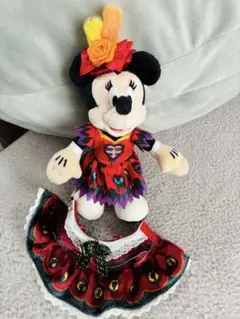 ミニー 35周年ハロウィン限定ぬいぐるみキーホルダー