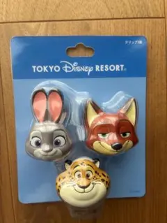 東京ディズニーリゾート キャラクタークリップ 3個セット