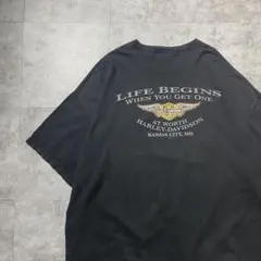 【4XL】Harley-Davidson 両面プリント　©︎2013 Tシャツ