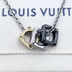 Louis VuittonM00675モノグラムボールドネックレス スリーカラー