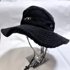 新品未使用✨【N°21×NEW ERA】ニューエラ×ヌメロ バケットハット 黒