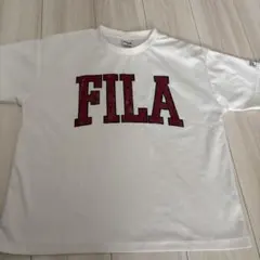 FILA ホワイト Tシャツ Sサイズ