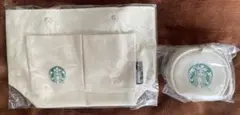 Starbucks バッグインバッグとクリアポーチのセット 新品未使用品