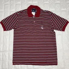 オールドユニクロ　ボーダーカノコポロシャツ　サイズM