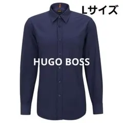 HUGO BOSS　レギュラーフィットシャツ コットンポプリン