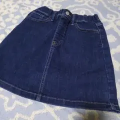 ユニクロ　デニムスカート　130
