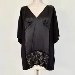 COMME des GARCONS レース切替カットソー 染色加工 AD2009 - メルカリ