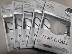 MASCODE 3Dマスク Lサイズ グレージュ 7枚入　５個のサムネイル