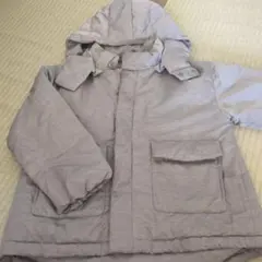 【再値下げ】BREEZE　130　ダウン（ダウンフェザー）ジャンパー　グレー