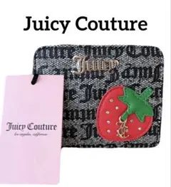 新品＊正規品 Juicy Couture 財布 ブラック イチゴ シグネチャーのサムネイル