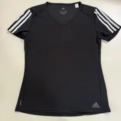 adidas ランニングウェア Tシャツ ブラック L レディースのサムネイル