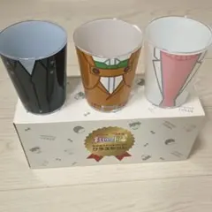 【非売品・当選品】名探偵コナン カゴメ 彩色の生活 グラス3個セット 箱付き