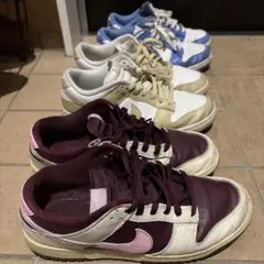 a*m様 NIKE Dunk Low 3足セット まとめ売り 27cmと27.5のサムネイル