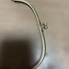 装飾的金属口金 約20cm 2ボール付き