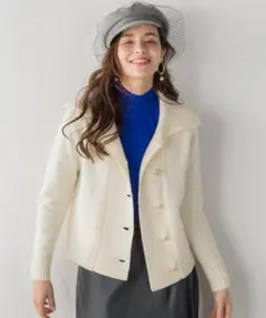 【美品】カールカール7Gニットコーディガン