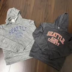 SEATTLE KING COUNTY パーカー 2点セット